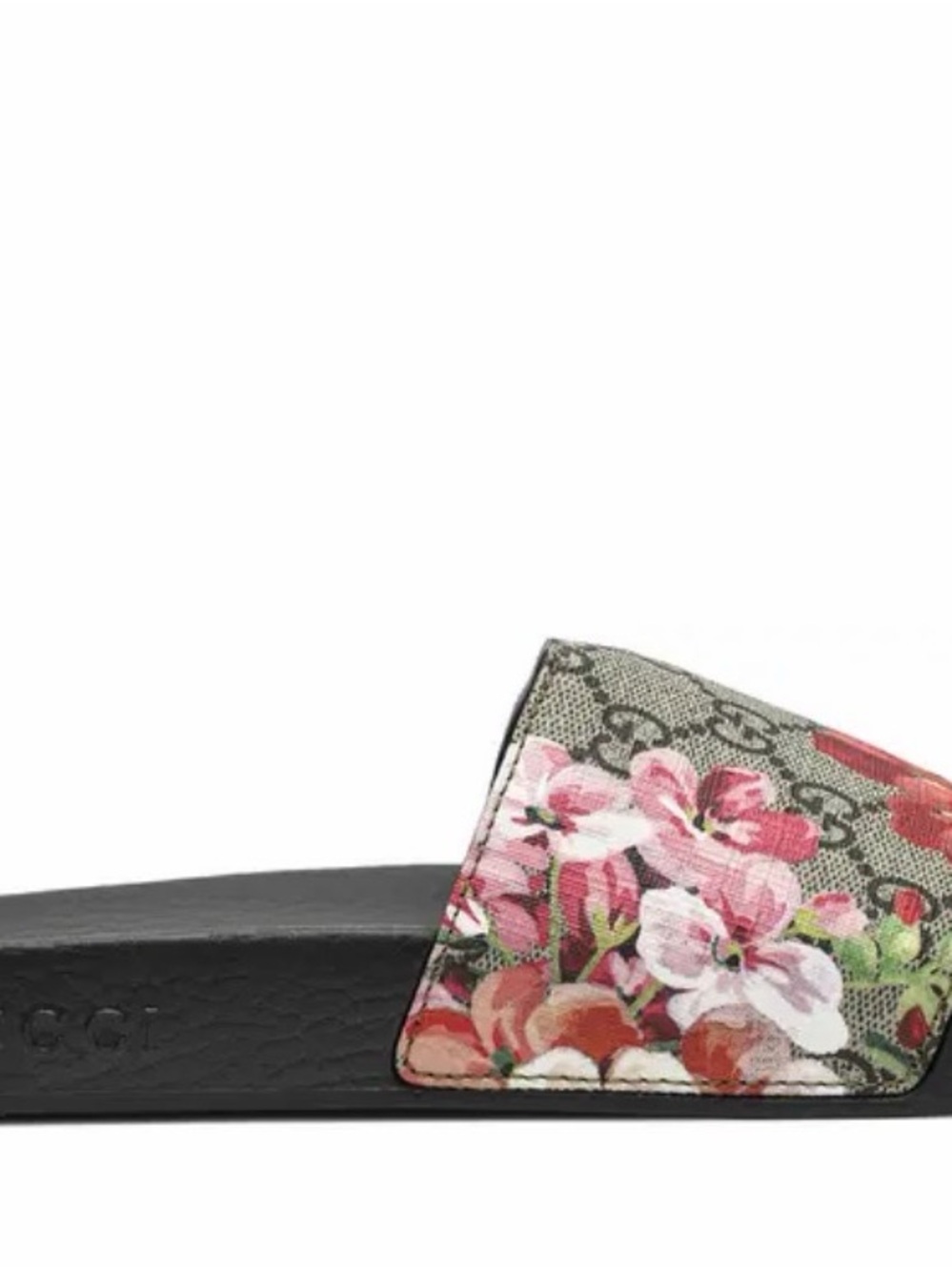 Gucci Floral GG Slide Sandal - Authentic
